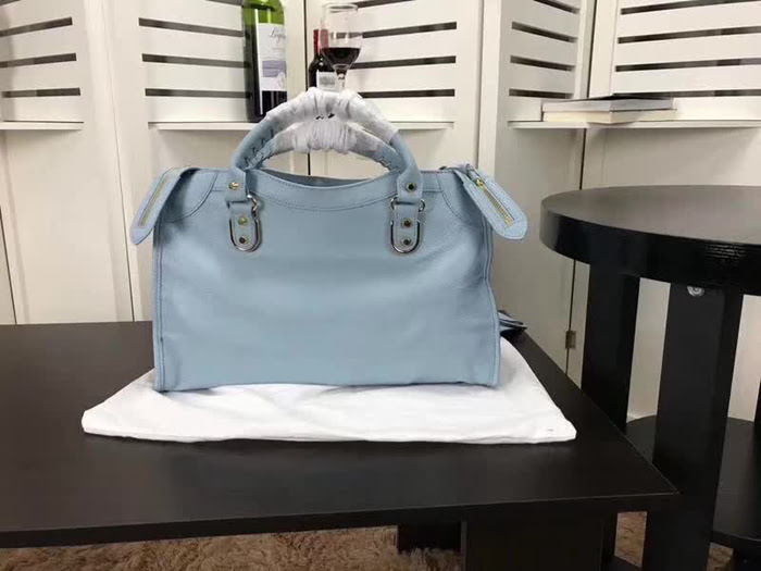 BALENCIAG巴黎世家 經典機車 原版山羊皮 包邊五金款 手提肩背斜挎包  BL1437